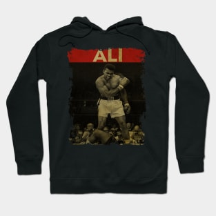 TEXTURE ART- MuhammadAli - RETROSTYLE Hoodie